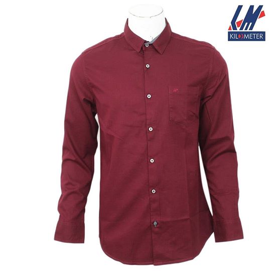 kilometer plain shirt KMQL-022