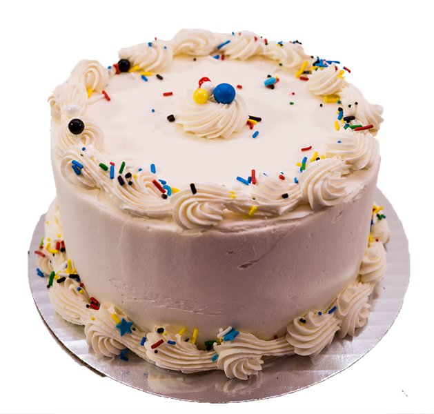 Vanilla  Cake Birthday